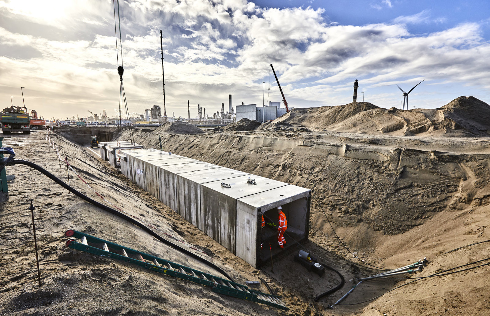 Antarticaweg , Maasvlakte April 2022